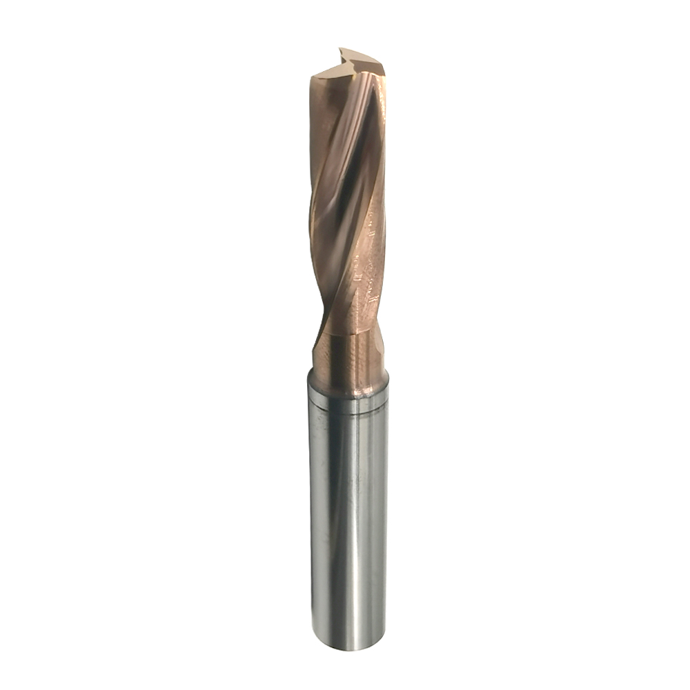 Flat-bottom drill bits for aluminum
